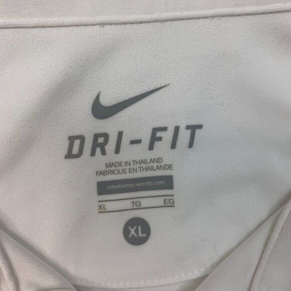 Nike Golf Shirt Mens XL Extra Large Performance Dri Fit Advantage Split Hem Polo - Picture 4 of 10